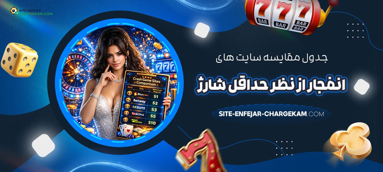 جدول-مقایسه-سایت‌-های-انفجار-از-نظر-حداقل-شارژ